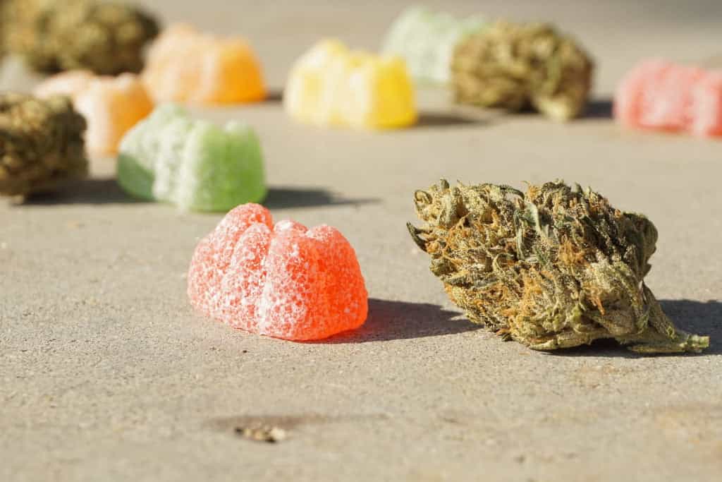 Cannabis gummies and nugs