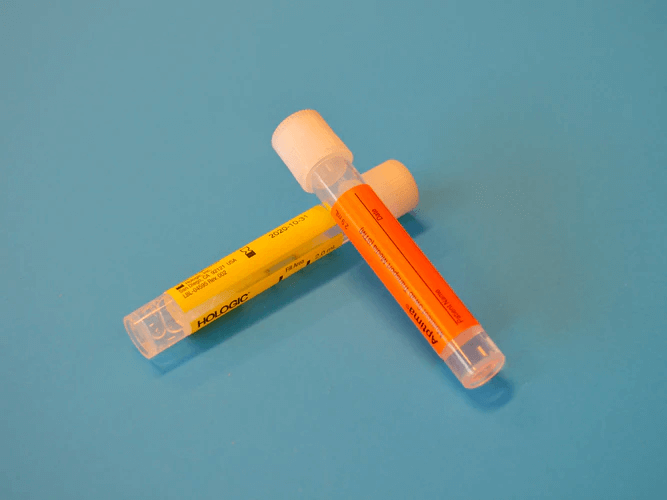 sample tubes for THC and CBD oil drug tests