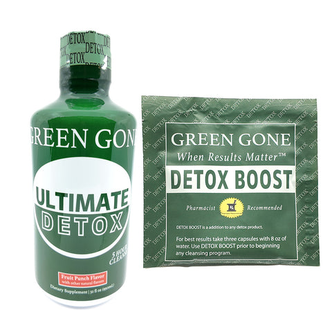 Detox drink and detox boost packet