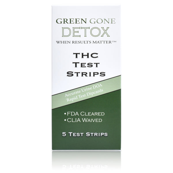 5 Medical Grade THC Urine Test Strips